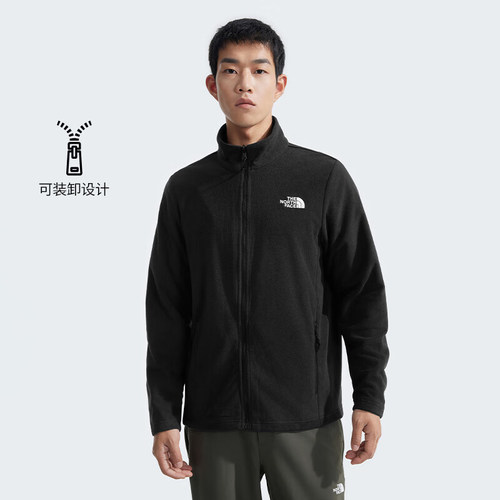 北面男户外可做内胆抓绒衣88R7