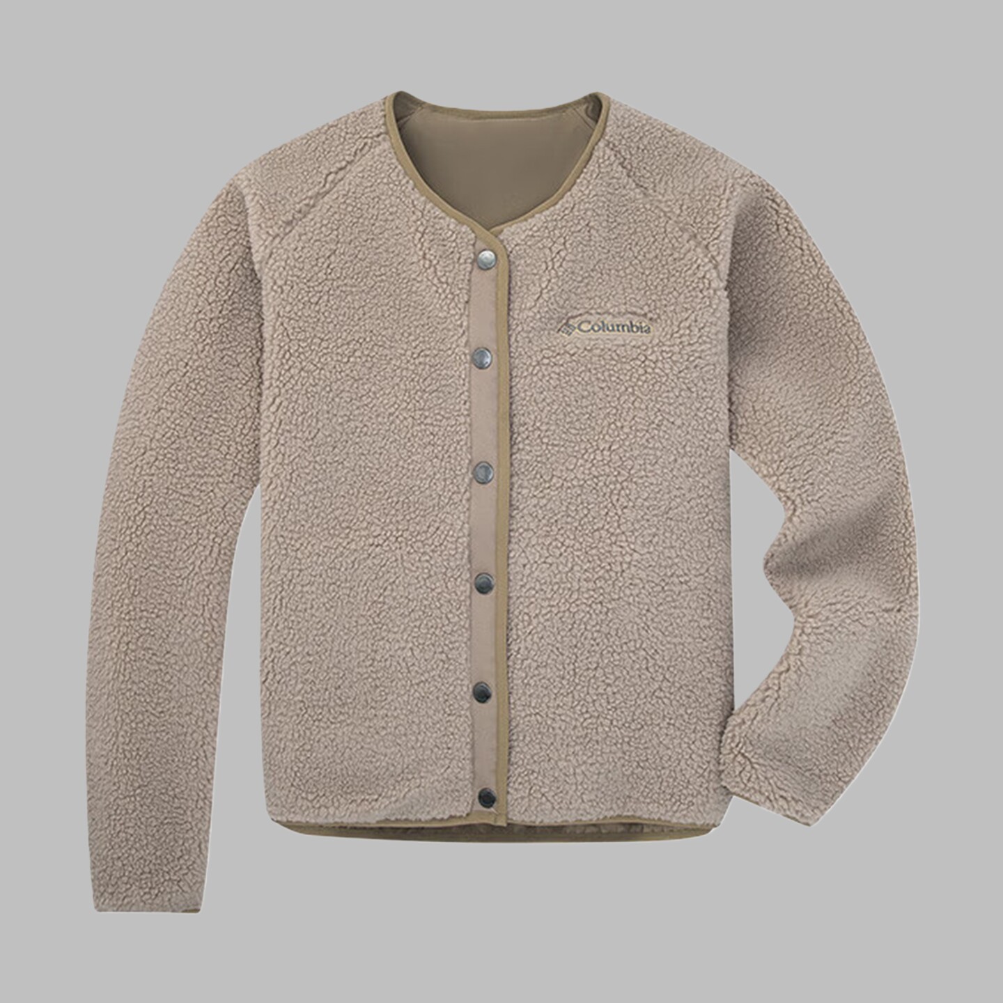 哥伦比亚女户外双面穿抓绒衣外套