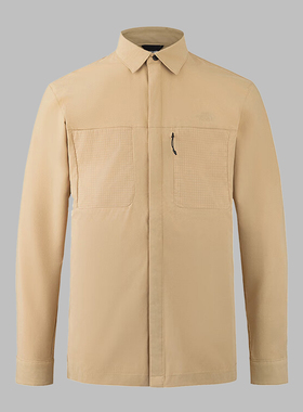 TheNorthFace北面男速干衬衫LIGHTRANGE轻速防晒户外长袖外套8DFZ