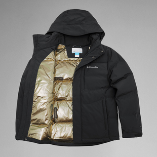 Columbia哥伦比亚羽绒服男25秋冬拒水金点700蓬鹅绒外套XE3760