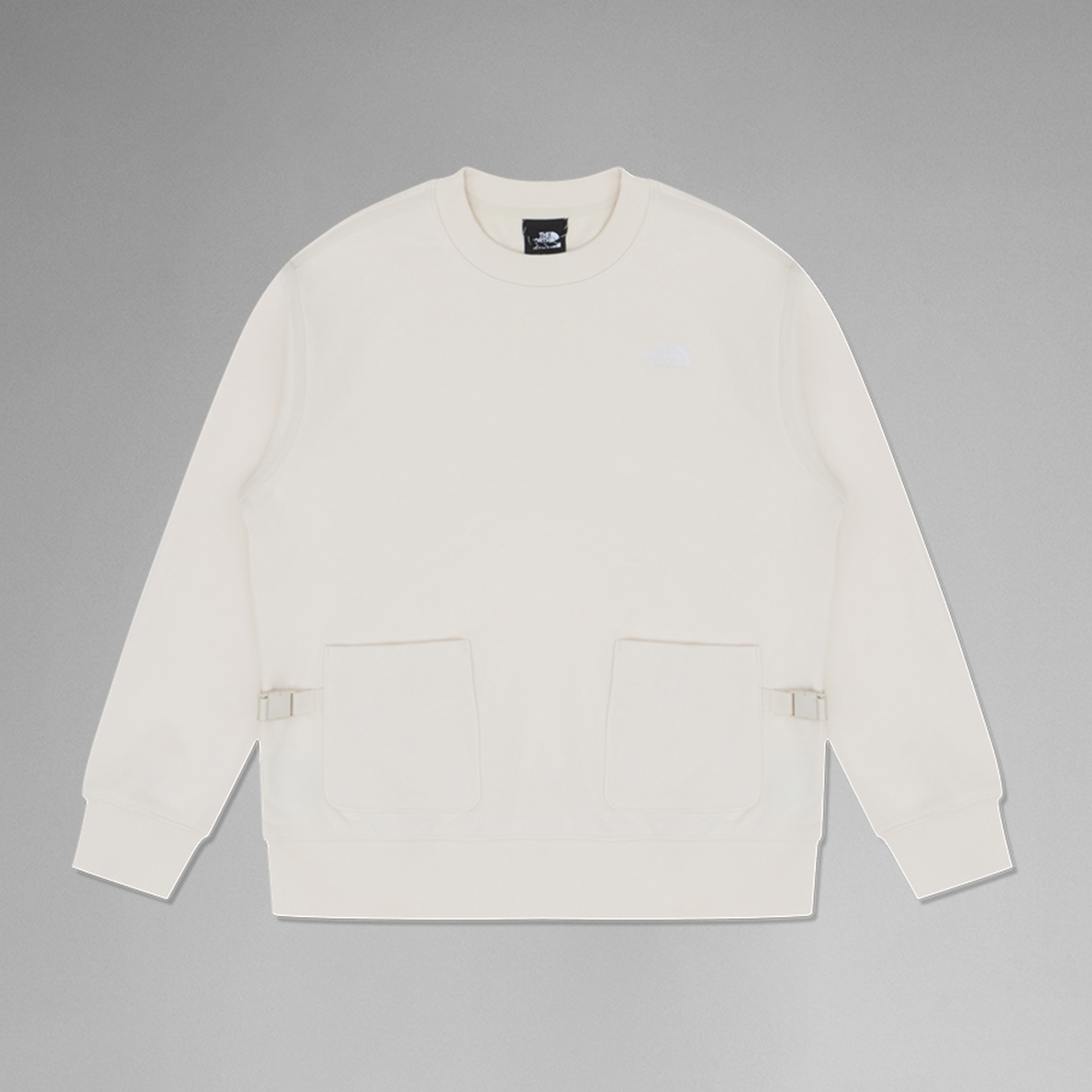 北面UE设计师女舒适圆领纯棉卫衣