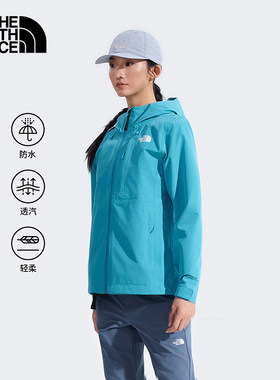 26春季新款TheNorthFace北面户外女士纳米连帽防水硬壳冲锋衣8DF1
