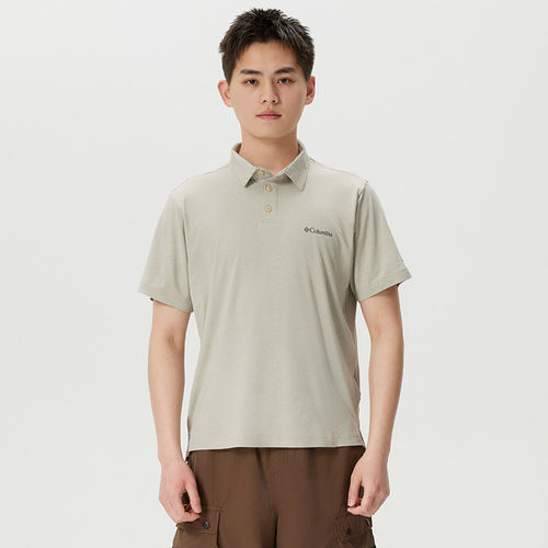哥伦比亚男户外防晒速干POLO衫