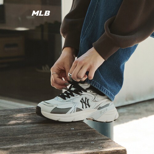 MLB美职棒增高厚底网面跑步鞋