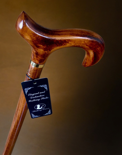 英国绅士手杖英伦时尚复古拐杖实木男拐棍文明棍金色颈圈沃克英