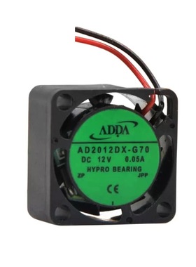 ADDA 12V0.05A 2010 AD2012DX-G70 2CM厘米 微型超薄静音散热风扇