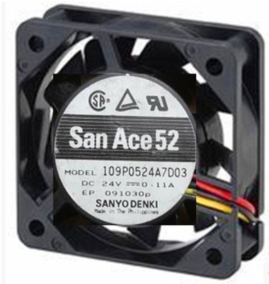109P0524A7D03 24V 0.11A 全新正品原装San Ace 52 变频器风扇