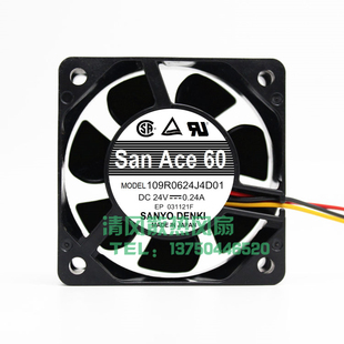 三洋 6025 厘米 J402 变频器 6CM J4D01 0.24A 109R0624J409 24V