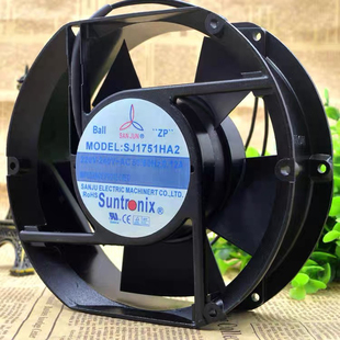 全新三巨 SJ/1725HA2 220V 17cm 17251 0.12A 耐高温散热风机风扇