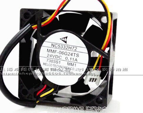三菱伺服NC5332H72 MMF-06G24TS-MM1变频器风扇6025 24V 0.11A
