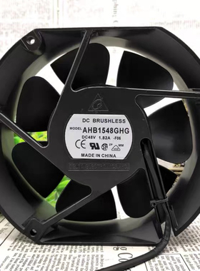 全新 AHB1548GHG-F06 48V 1.82A 3线 17cm 17251散热风扇
