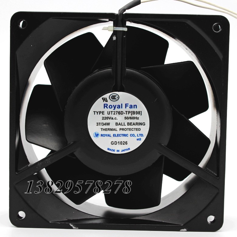 UT276D-TP[B98] 220V 37/34W 140*140*50MM 原装ROYAL耐高温风扇