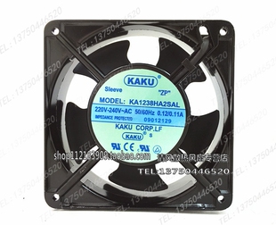 KAKU 12038 220V-240V 0.12/0.11A KA1238HA2SAL 两线散热风扇