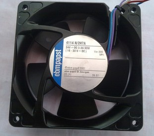 24V 3.8A 高转速 2H7A 铝框风扇 38MM 12038 120 4114N 90W