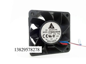 原装 台达 6038 24V 0.57A 6CM 6厘米 变频器 散热风扇FFB0624EHE