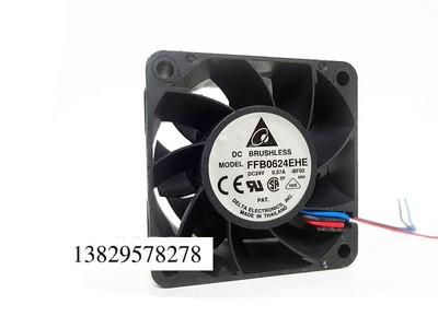 原装  6038 24V 0.57A 6CM 6厘米高转速变频器散热风扇FFB0624EHE