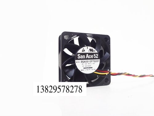 三洋 5015 12V 0.13A 5CM 高端服务器 CPU机箱风扇 9GA0512P7G001