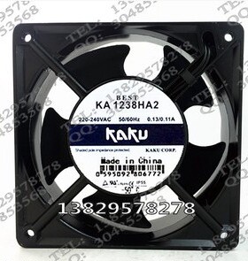 KAKU卡固 KA1238HA2 12038 220V 0.13A 防水风扇 耐高温风扇