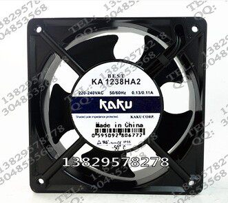 KAKU卡固 KA1238HA2 12038 220V 0.13A 防水风扇 耐高温风扇