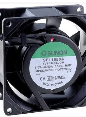 全新SF11580A-1083HSL.GN Sunon AC 风扇 115VAC 原装正品