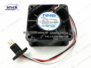 2410ML-05W-B39 24VDC 0.10A60*60*25原装发那科专用风扇带针插头