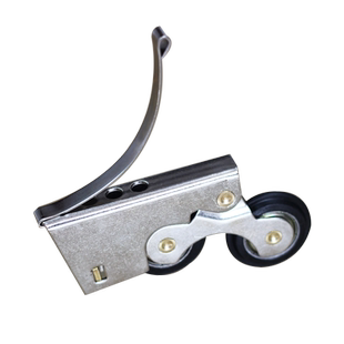 静音承重上下轮槽推拉衣柜木门浴室双子轮轨道滚轮移门滑轮双轮