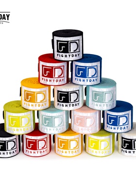 FIGHTDAY绑带拳击拳套泰拳3米/5米FD绷带搏击打拳散打缠手护手