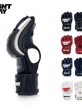 FIGHTDAY MMA综合格斗成人拳套半指分指对抗训练比赛拳套