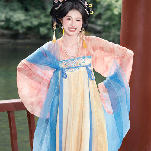 笙歌令唐制齐胸襦裙汉服套装