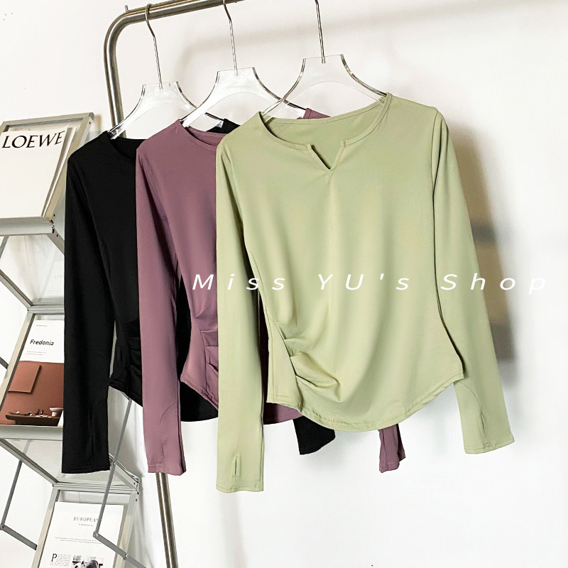 高弹速干瑜伽服女收腰显瘦普拉提