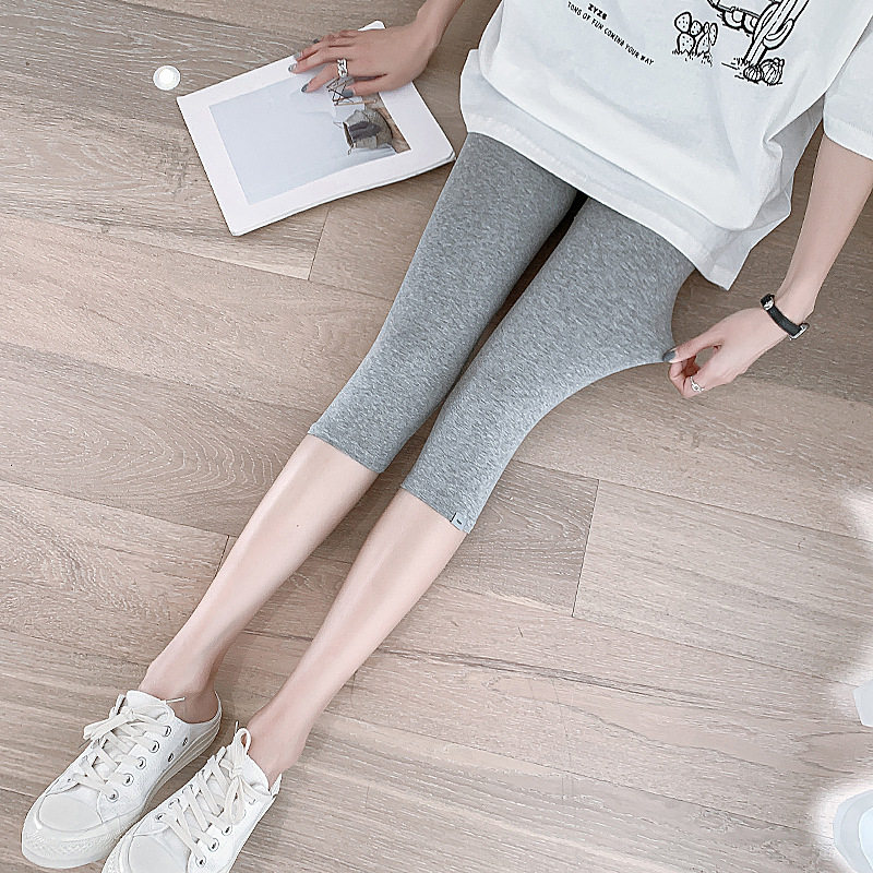 1780#夏季新品木代尔七分裤腰边字母小标签设计打底裤,女装/女士精品,打底裤,淘宝优惠券,粉丝福利购,淘宝优惠卷