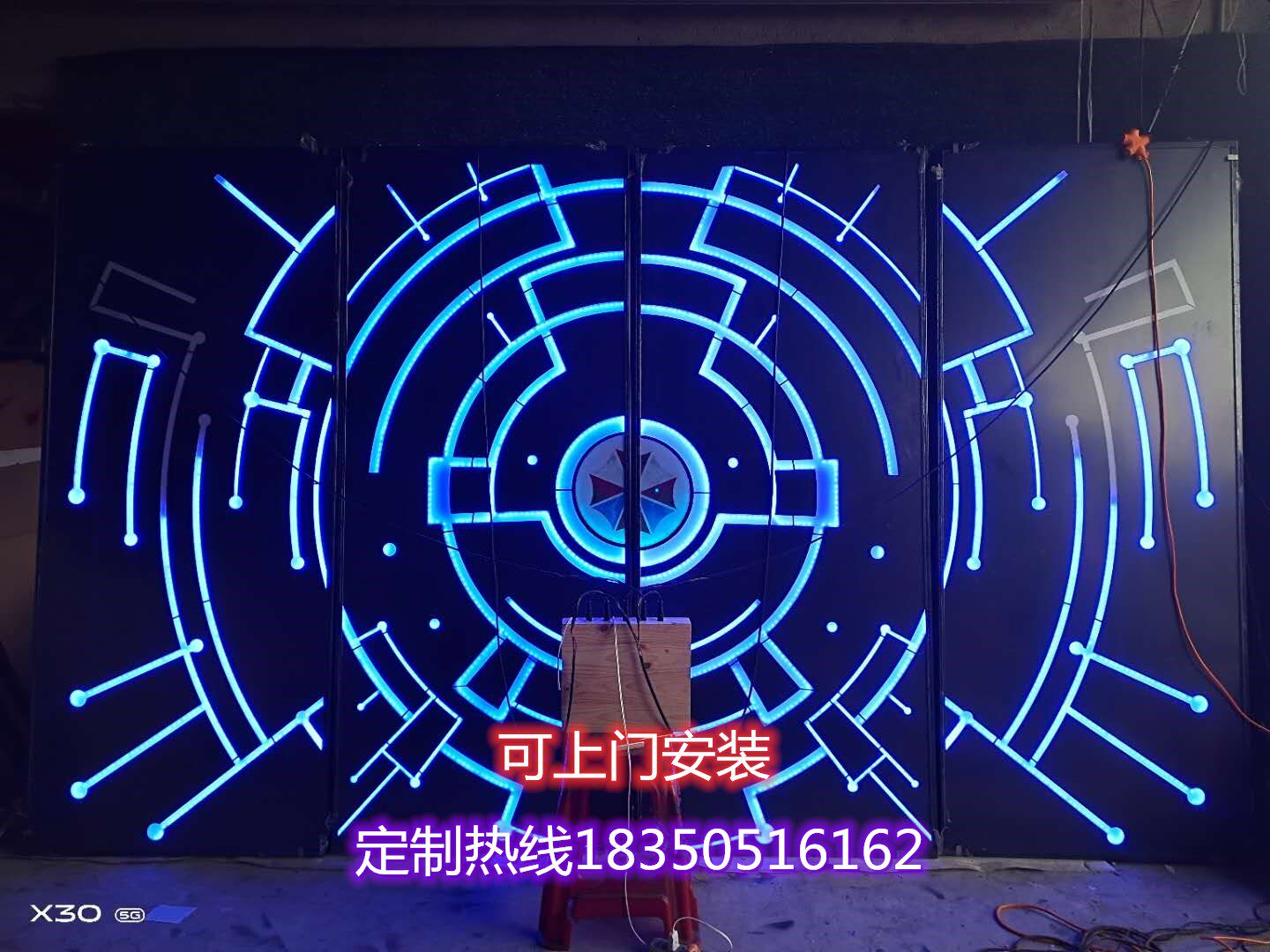 抖音新款福建省网红密室隐藏门酒吧KTV个性创意定制门电动掌纹门