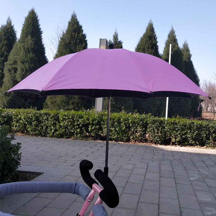婴儿童三轮车万向遮阳伞通用防紫外线宝宝推车太阳伞防晒篷雨伞