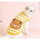 狗衣服比熊泰迪夏天背心 透气条纹宠物薄款 狗狗猫咪夏季 衣服春夏装