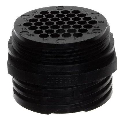 全新 206306-2〖 CONN RCP HSG FMALE 37POS INLINE〗