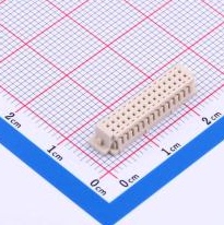 DF13-30DS-1.25C(10) 30PIN胶壳 间距1.25mm 全新原装