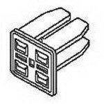 全新 1-174258-1【CONN PLUG 4POS DBL LOCK NATURAL】