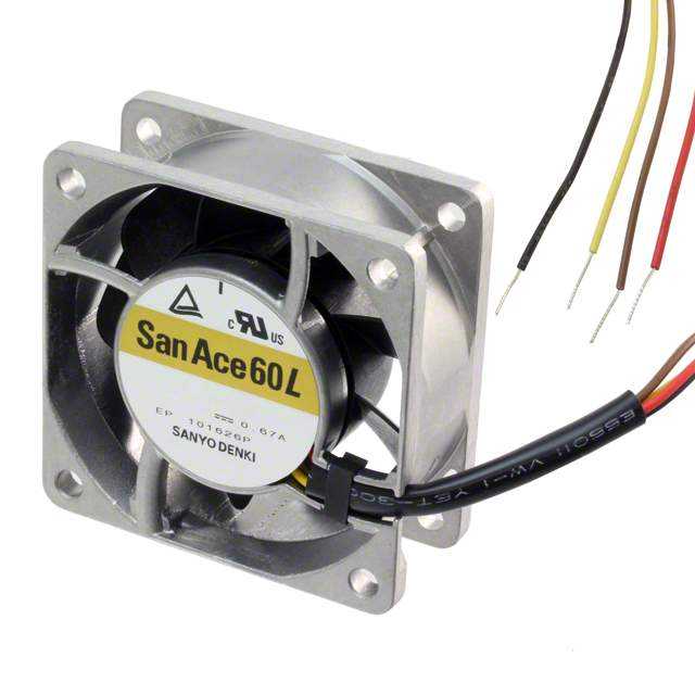 9LG0624P4S001【FAN 60X25MM 24VDC RBLS TACH PWM】
