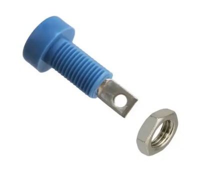 108-0910-001【CONN BANANA JACK SLDR TABS BLUE】