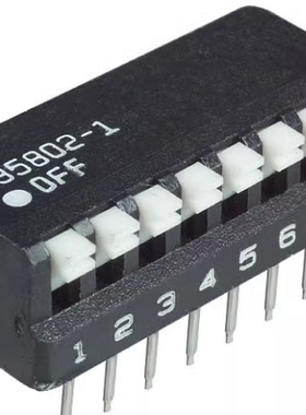 5435802-1［SWITCH PIANO DIP SPST 25MA 24V ］