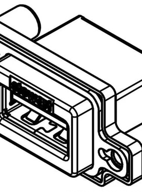 SS-52200-002[USB Single Port RA USB SealJack]