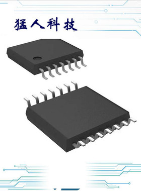 THS7372IPW IC VIDEO AMP 4CH 14-TSSOP  5个起拍