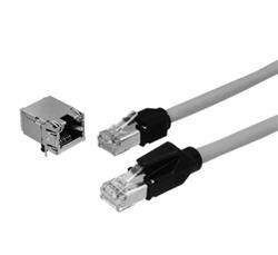 TM21P-88P(15)〖CONN MOD PLUG 8P8C SHIELDED〗