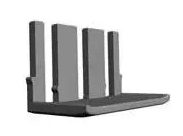 1452408-2[ SECONDARY LOCK FOR 58 POS CONNECTOR]