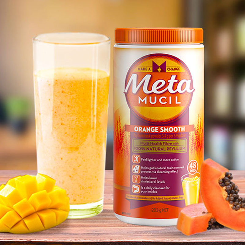 澳洲直邮Metamucil 美达施 天然蔬果膳食纤维粉673g 肚腩被吸走了