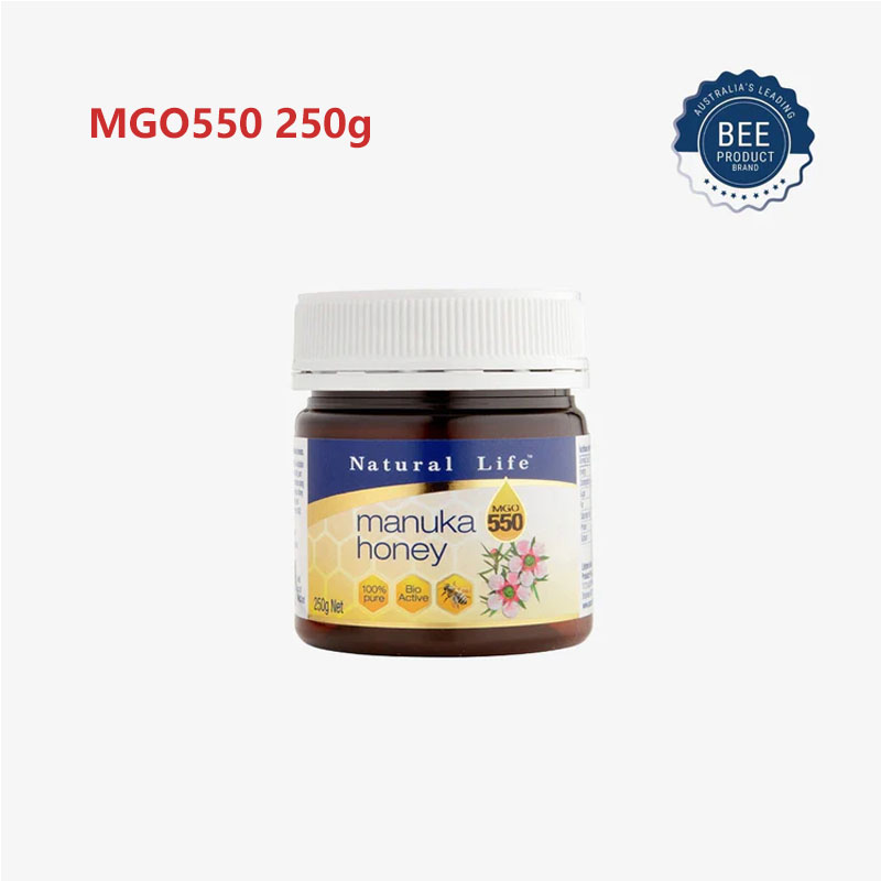 澳洲直邮 Natural Life 自然生命麦卢卡蜂蜜MGO550/UMF15+ 500g