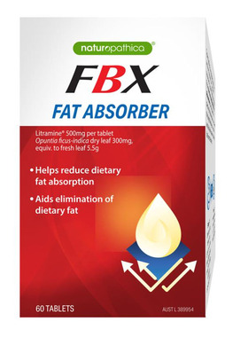 澳洲直邮 FatBlaster仙人掌控食扛饿片吸收脂肪FBX Fat Absorbe60