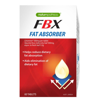 澳洲直邮 FatBlaster仙人掌控食扛饿片吸收脂肪FBX Fat Absorbe60