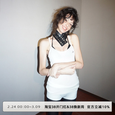 CLOUD WILD白云野边 三色莱赛尔吊带背心女修身显瘦辣妹百搭上衣