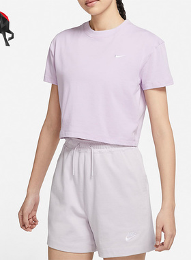 Nike/耐克正品年运动高腰女子T恤圆领短袖 DA0324-245